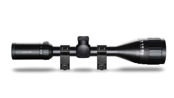 Hawke Fast Mount 3-9x50 AO Mil Dot Rifle Scope (Weaver Mount)
