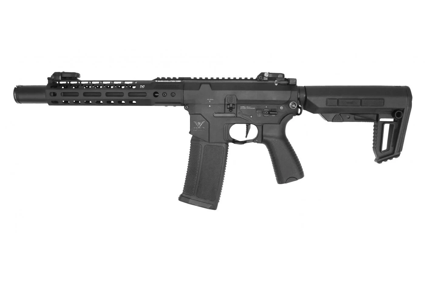 Raven Evolution EVO Enigma CQB M4 AEG Airsoft Rifle (Black)