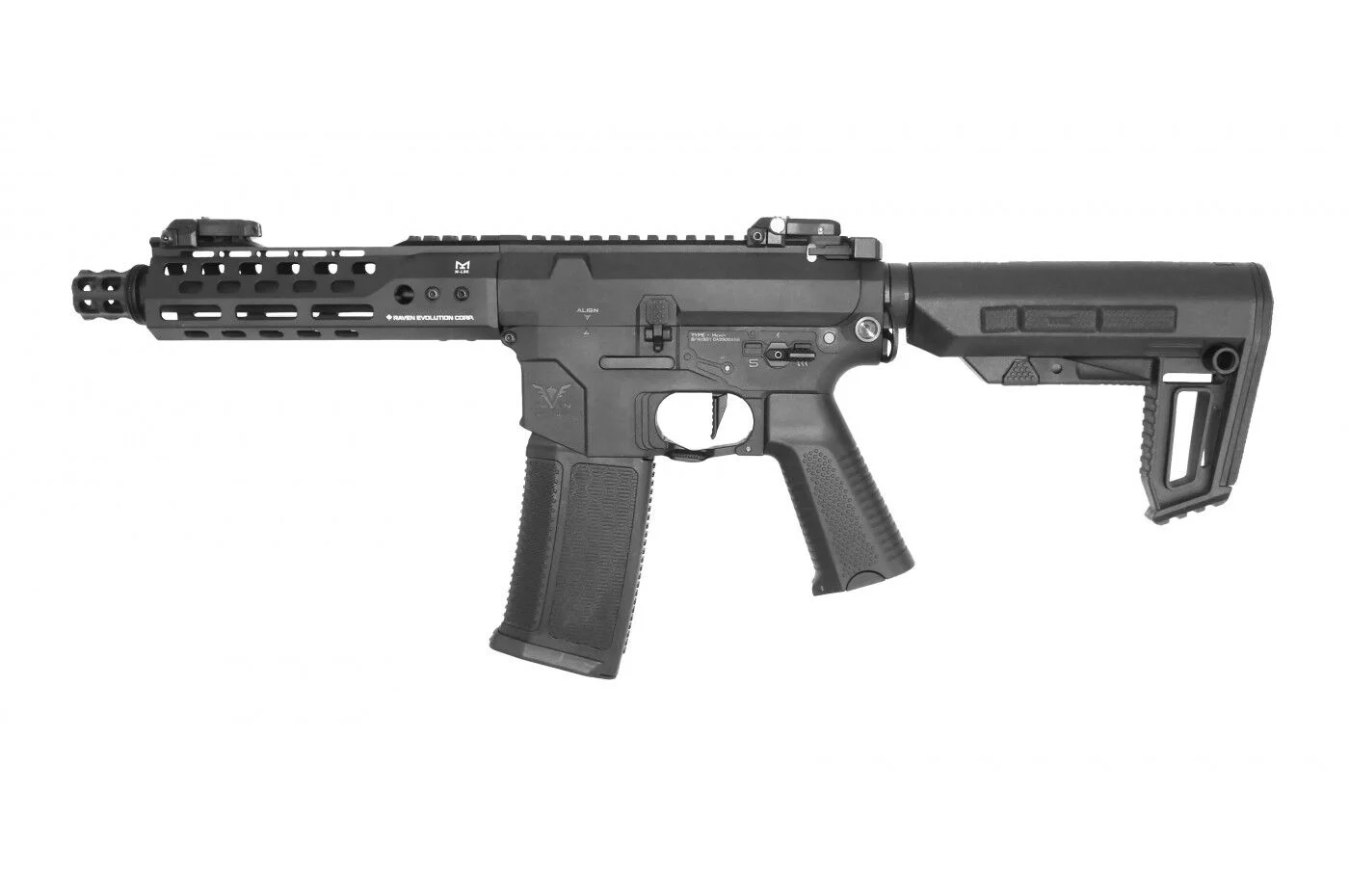 Raven Evolution EVO Prowler CQC M4 AEG Airsoft Rifle (Black)