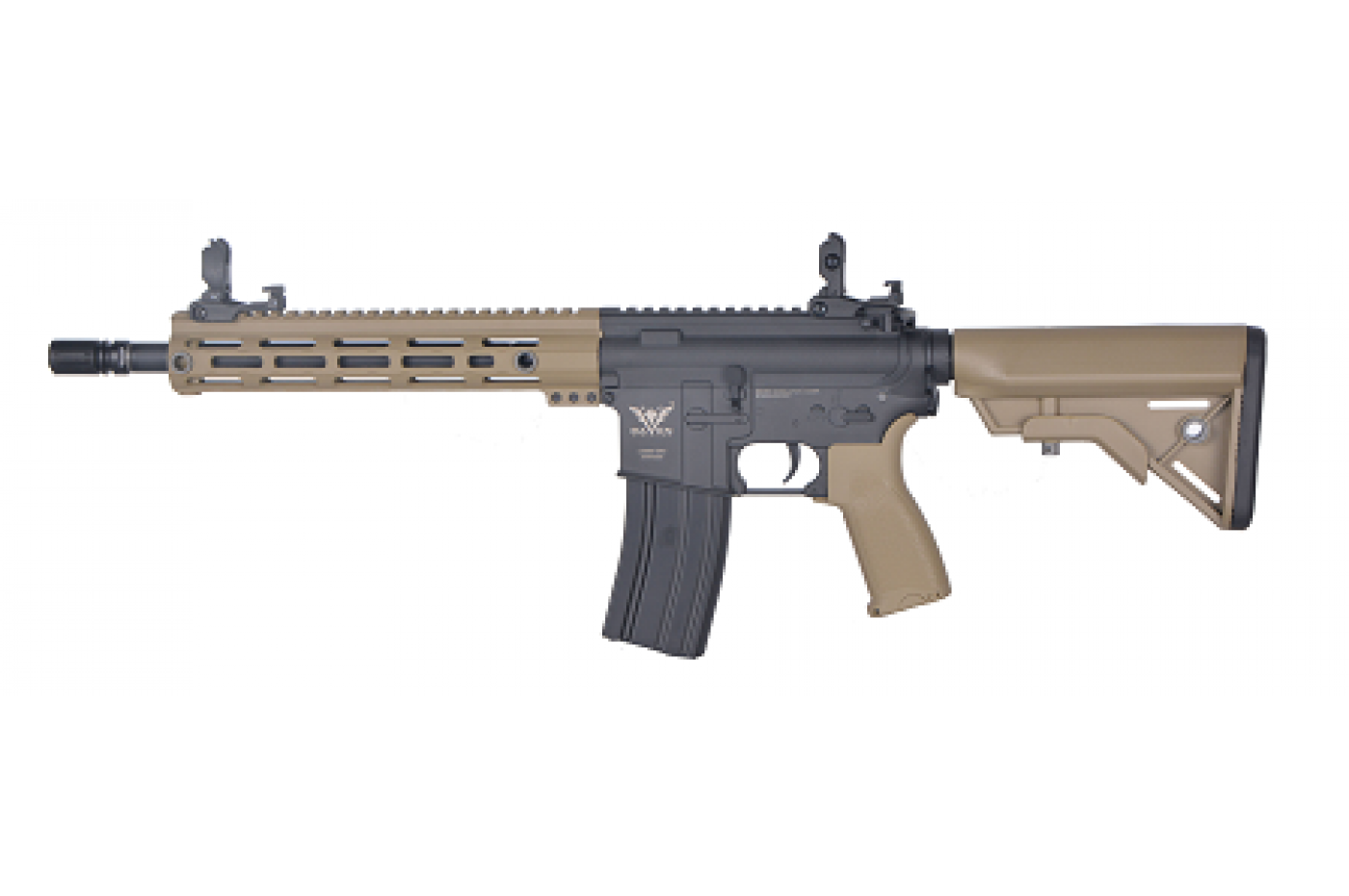 Raven Evolution NEO SERPANT Carbine AEG Airsoft Rifle (Black/Tan)