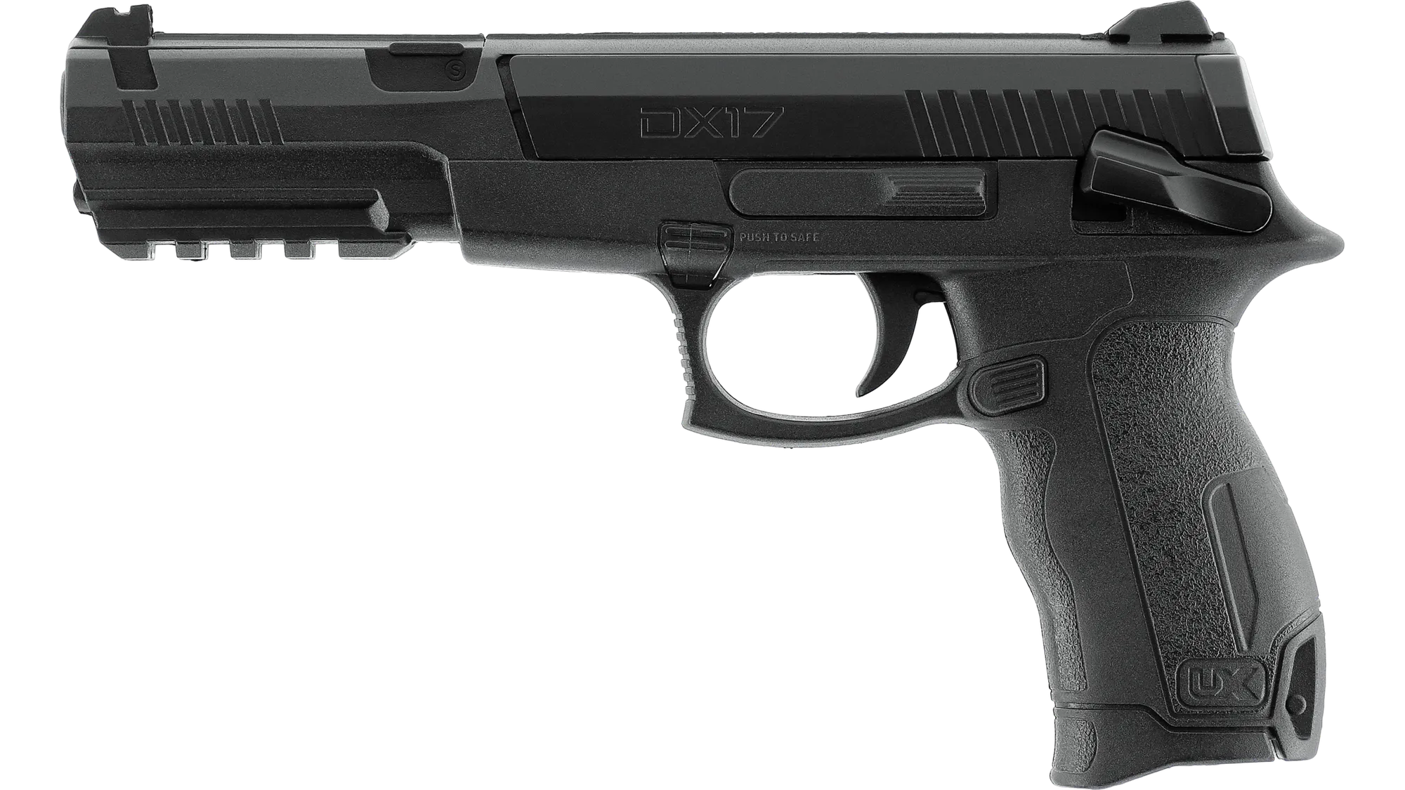 Umarex UX DX17 Dual Ammo 4.5mm BB/.177 Pellet Air Pistol (Black)