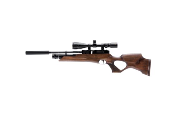 Weihrauch HW100 X KT .177 PCP Air Rifle (Walnut)