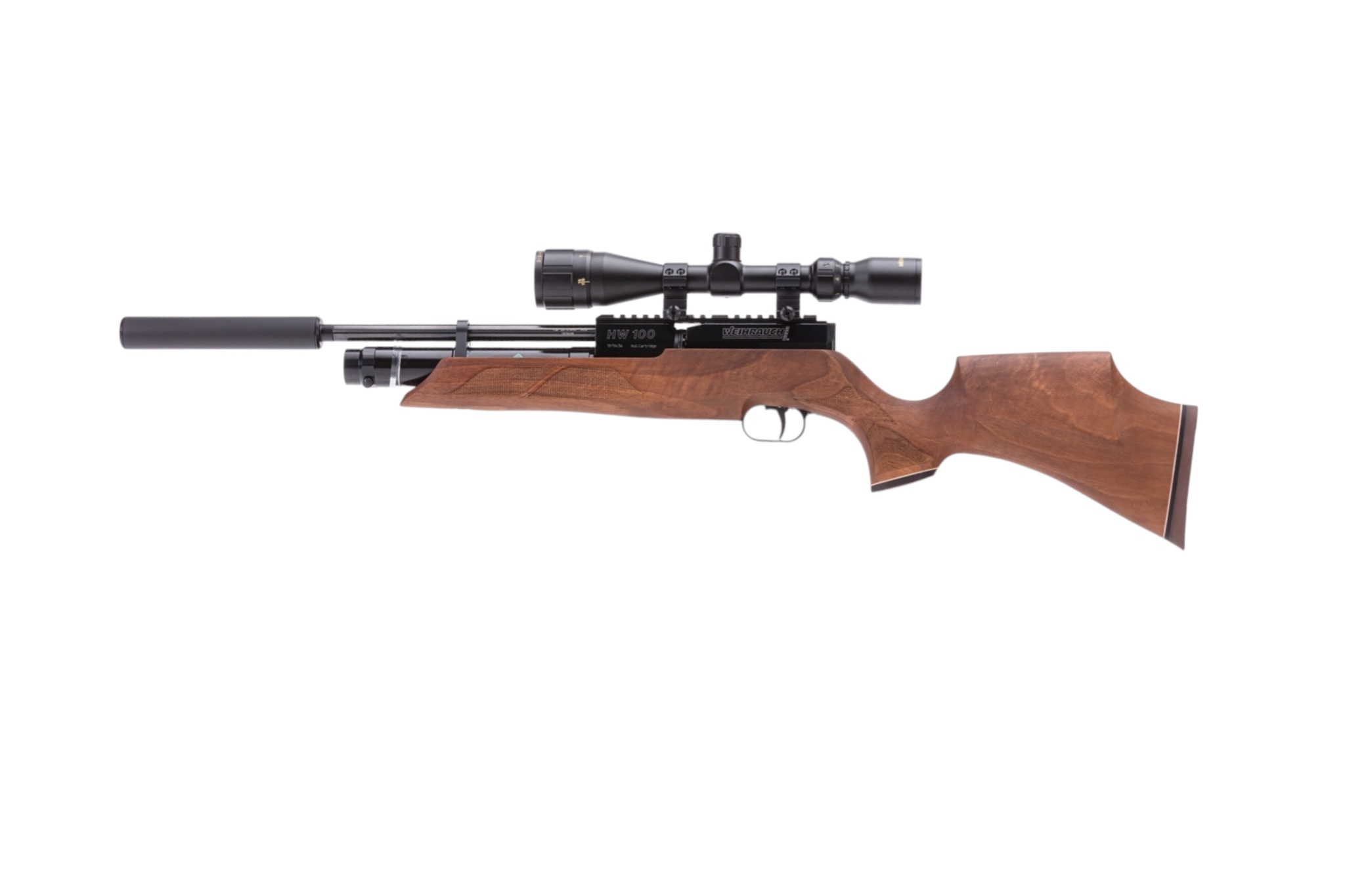 Weihrauch HW100X KS .177 PCP Air Rifle (Walnut)