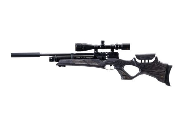 Weihrauch HW110 T LAM ADJ .177 PCP Air Rifle (Grey Laminate)