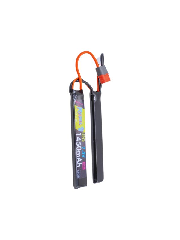 Rebel 7.4v Li-Po 1450mAh 30c Nunchuck Battery (Deans)