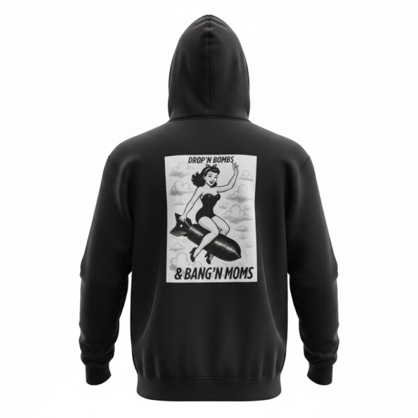 Dark Divisions Bomb’s Hooded Jumper (Black)
