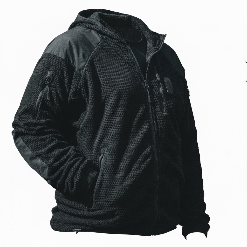 Dark Divisions The Recon Hooded Fleece (Black)