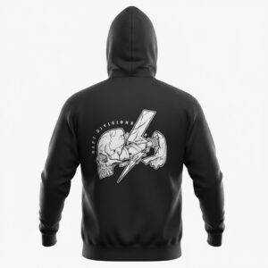 Dark Divisions The Mortar Hooded Jumper (Black)