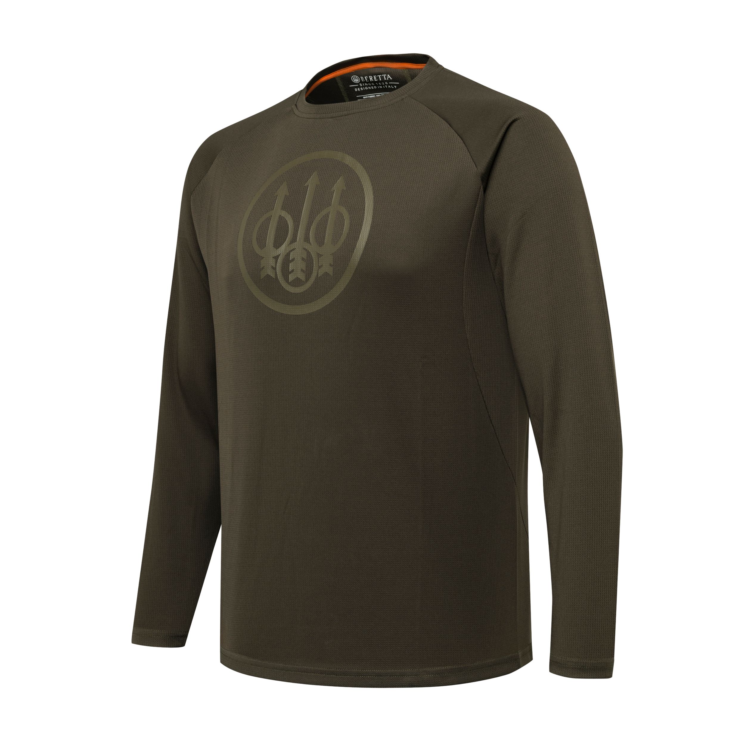 Beretta Ortles Long Sleeve T-Shirt (Green Moss)