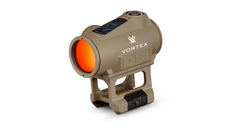 Vortex Crossfire II Solar Red Dot Sight (Tan)